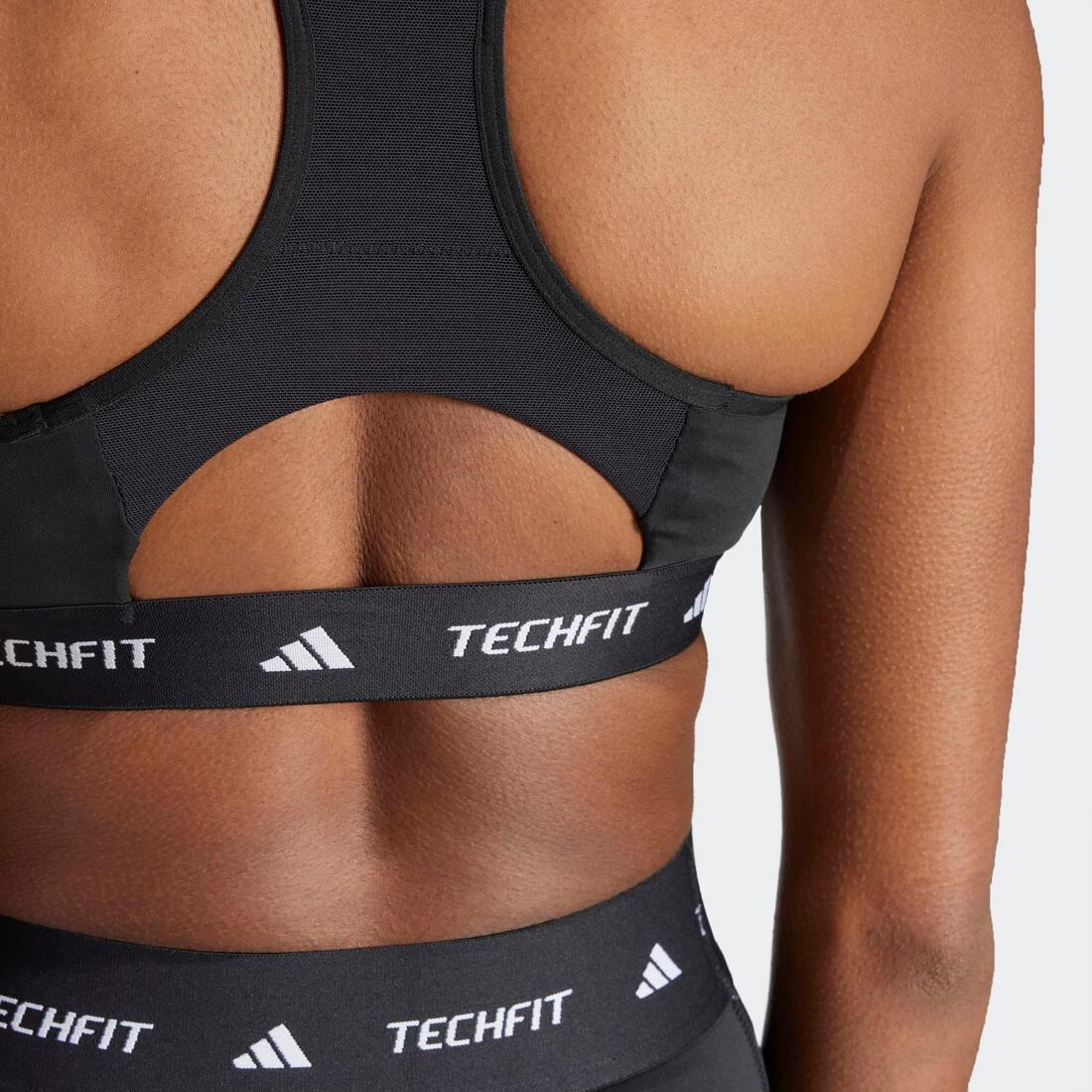 Brassière de fitness pour femme, noire
