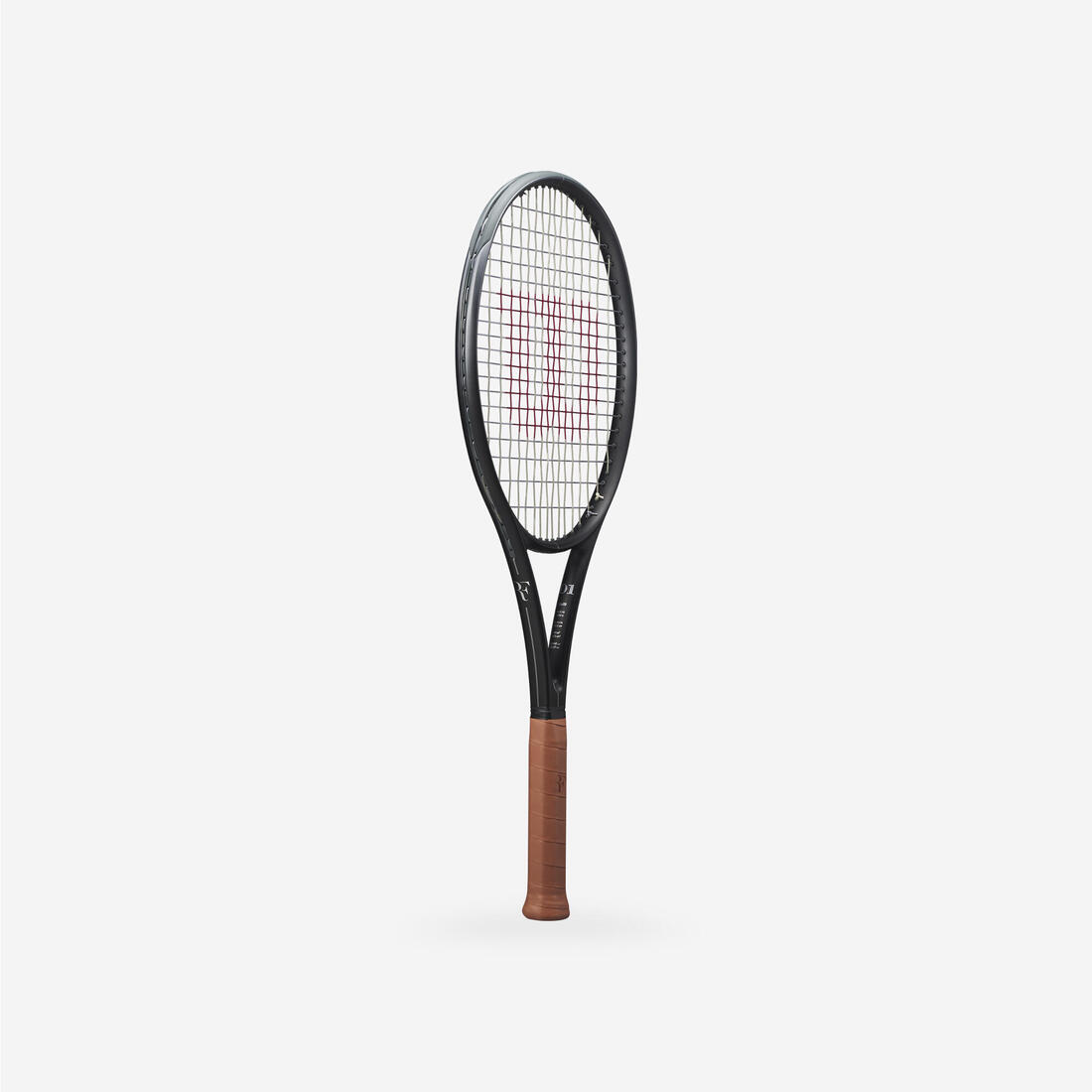 Raquette de tennis adulte compétition - RF 01 300g non cordee noire