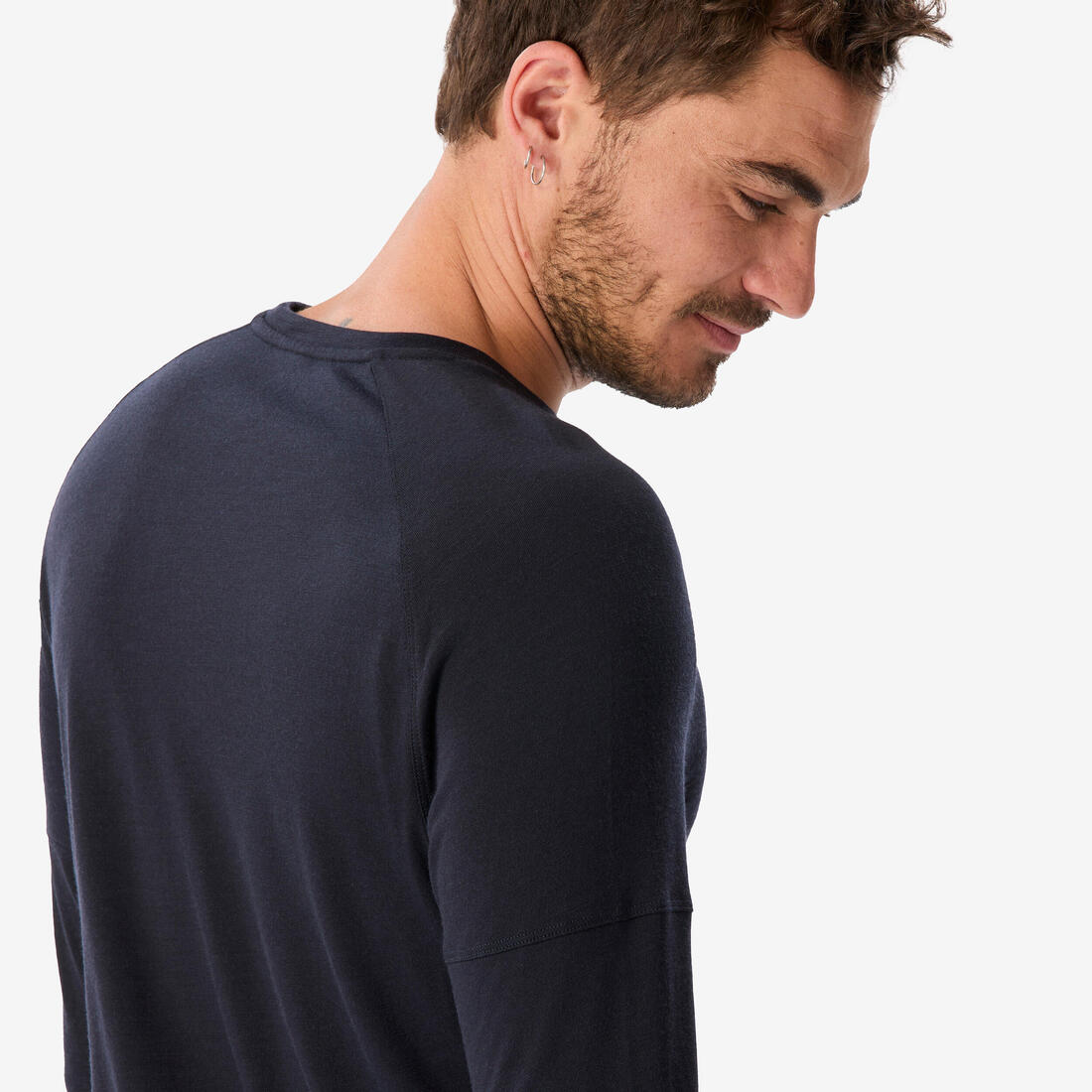 T-shirt manches longues en laine mérinos homme, Merino Resist