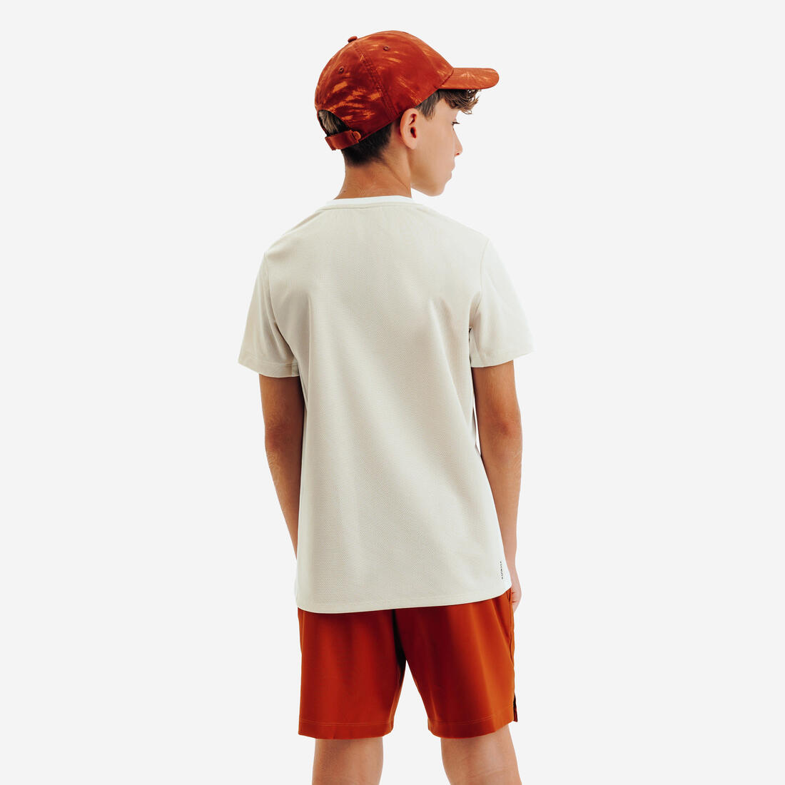 T-shirt de tennis Junior col rond - TTS DRY JR