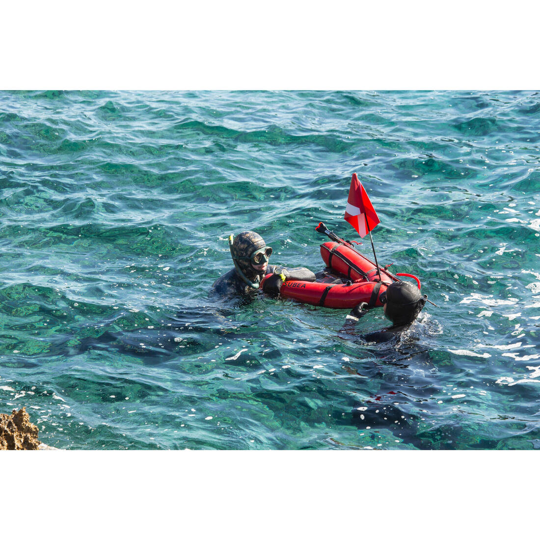 PLANCHE DE CHASSE SOUS-MARINE GONFLABLE SUBEA