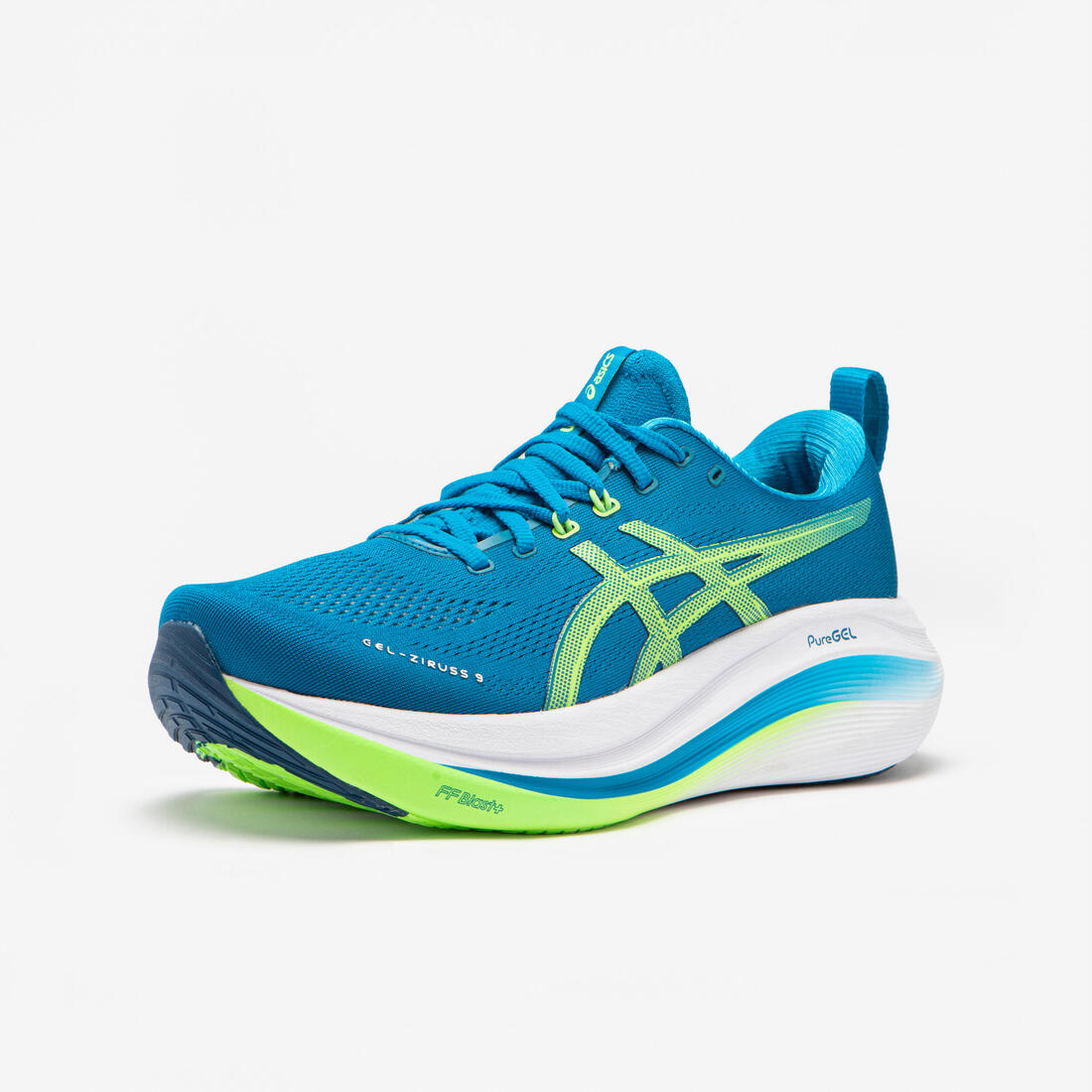 Chaussures de running homme, Asics Gel Ziruss 9 Bleu et