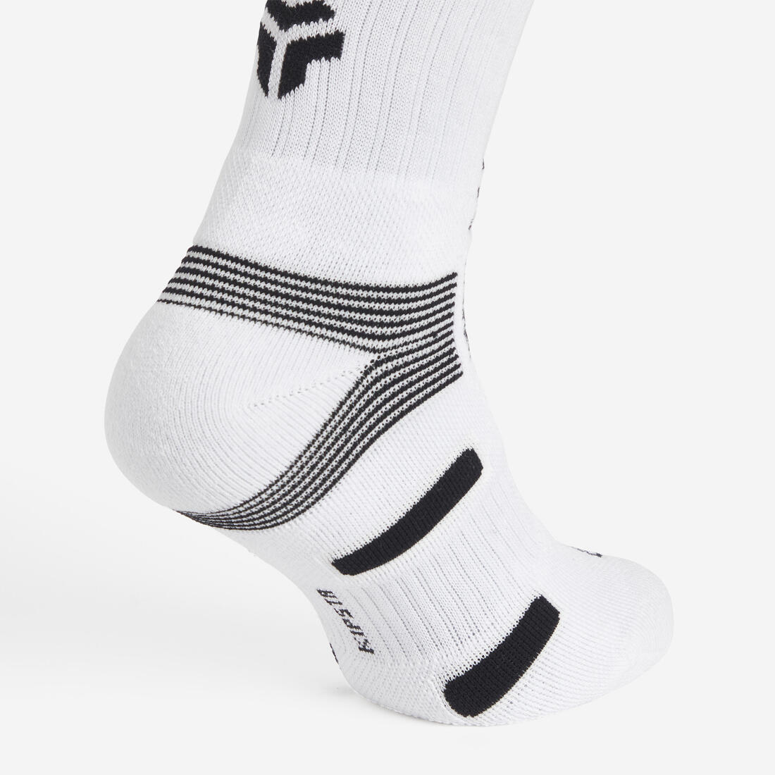 Chaussettes de handball MID lot de 2 paires adulte, HB500