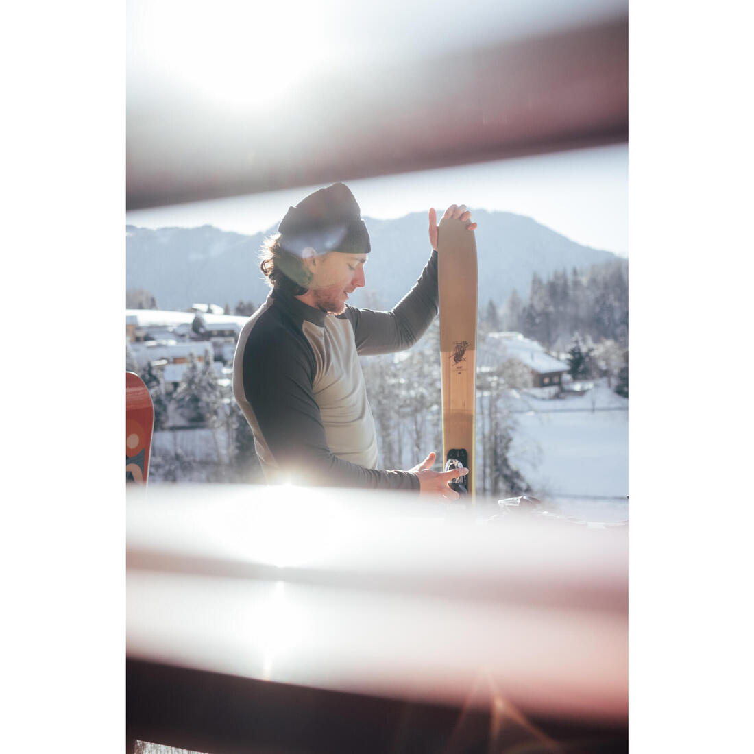 Sous-vêtement thermique de ski chaud et respirant homme, BL 500
