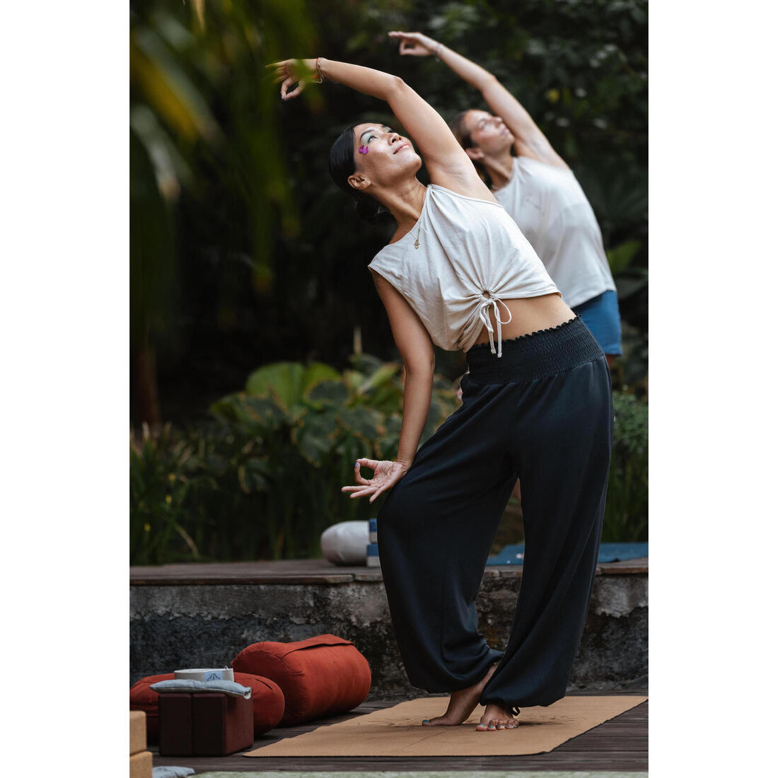DEBARDEUR YOGA  COTON LIN PREMIUM
