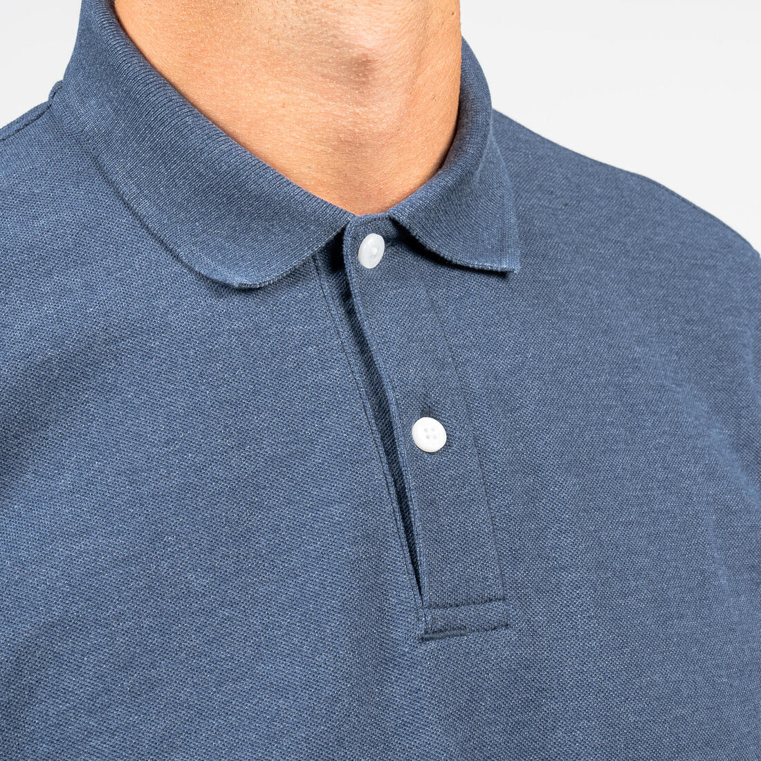 Polo de golf en coton polyester manches courtes homme, MW500
