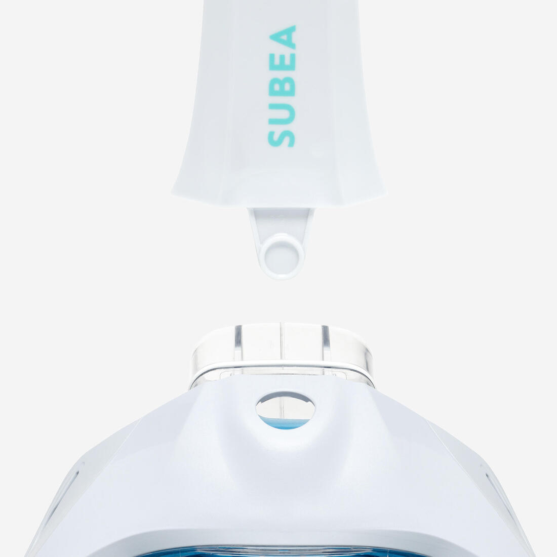 Masque snorkeling surface easybreath + avec valve acoustique > 10 ans - jungl