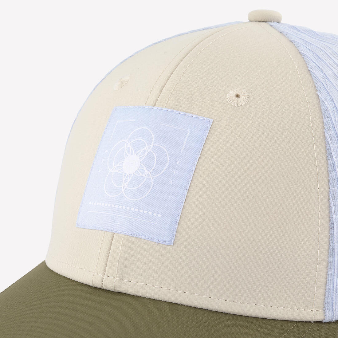 Casquette de randonnée 7-15 ans enfant, MH100 Trucker