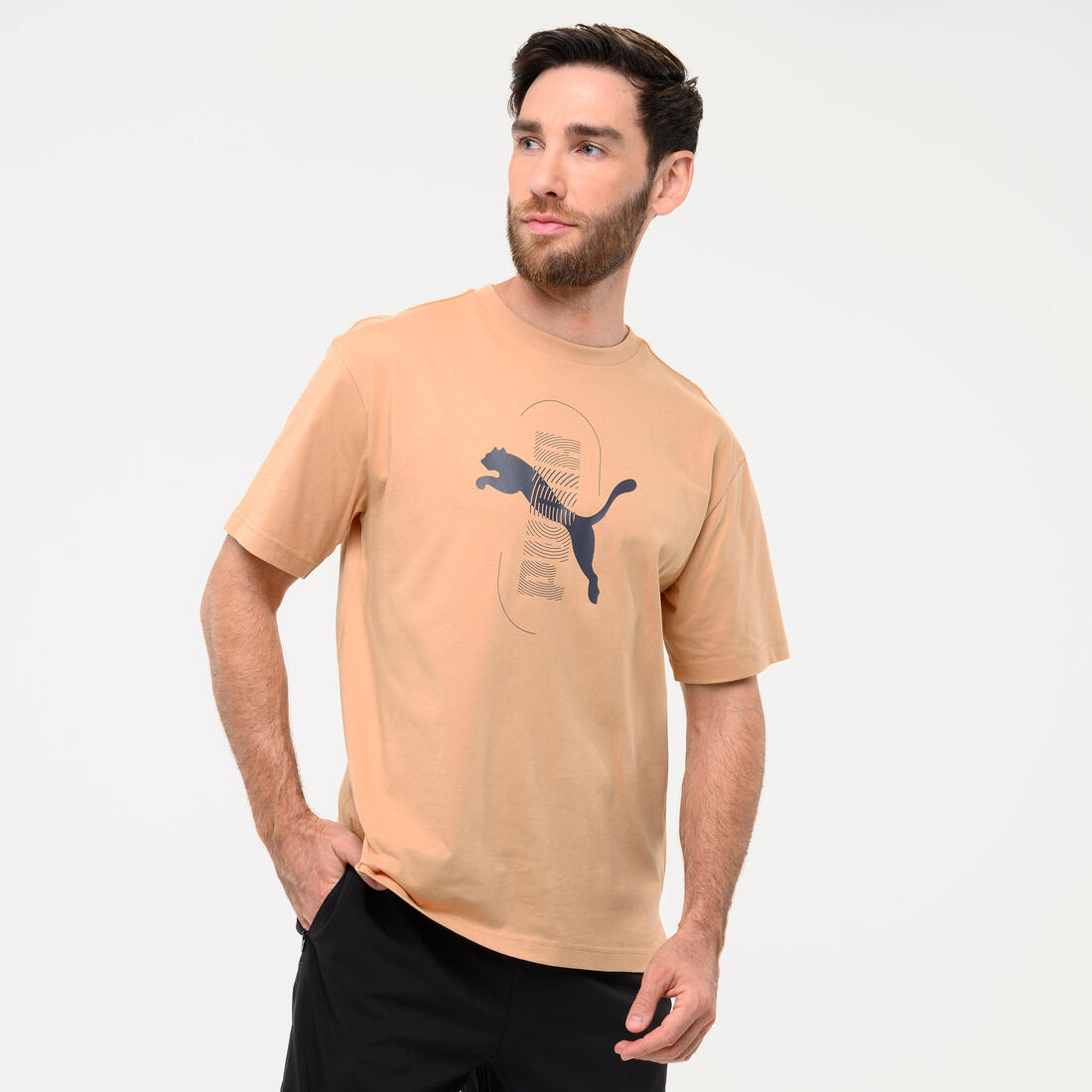 T-shirt en coton à manches courtes homme