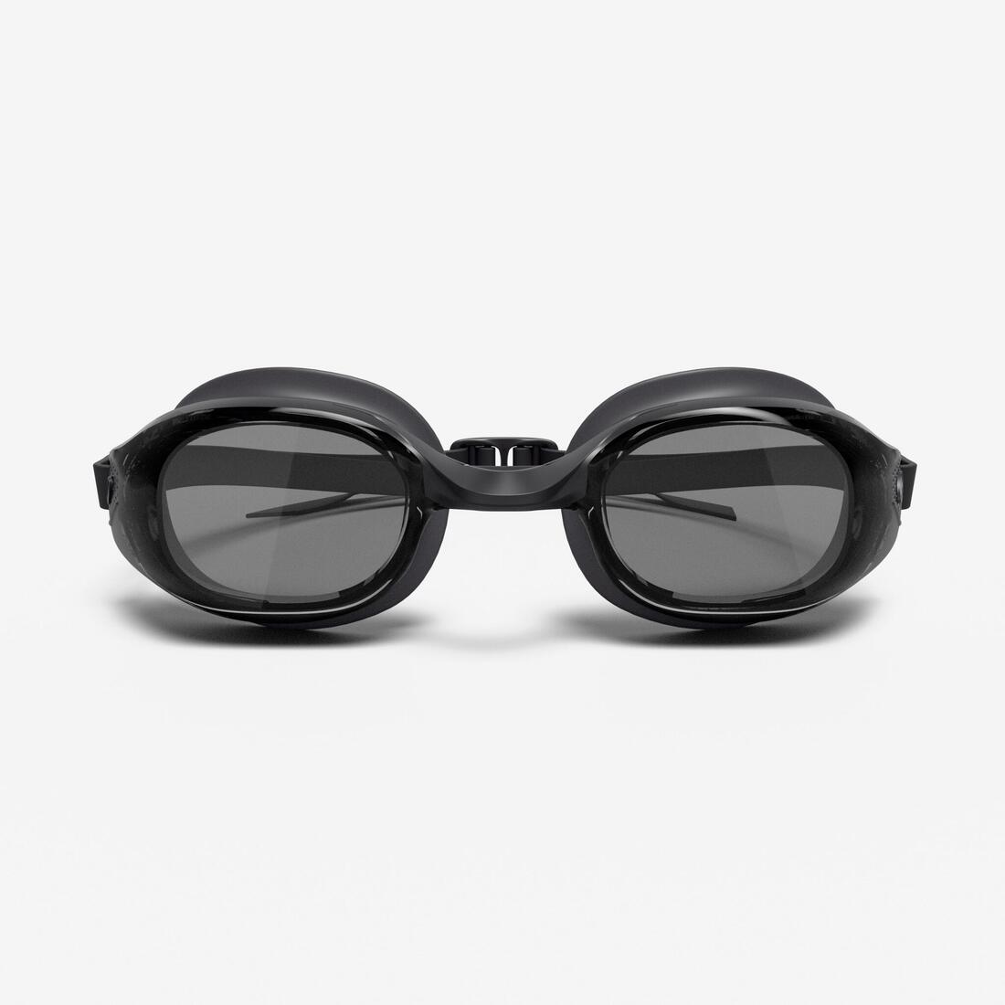 Lunettes de natation Taille Unique - Bfit blanc teintés bleus - Nouvel anti-buée