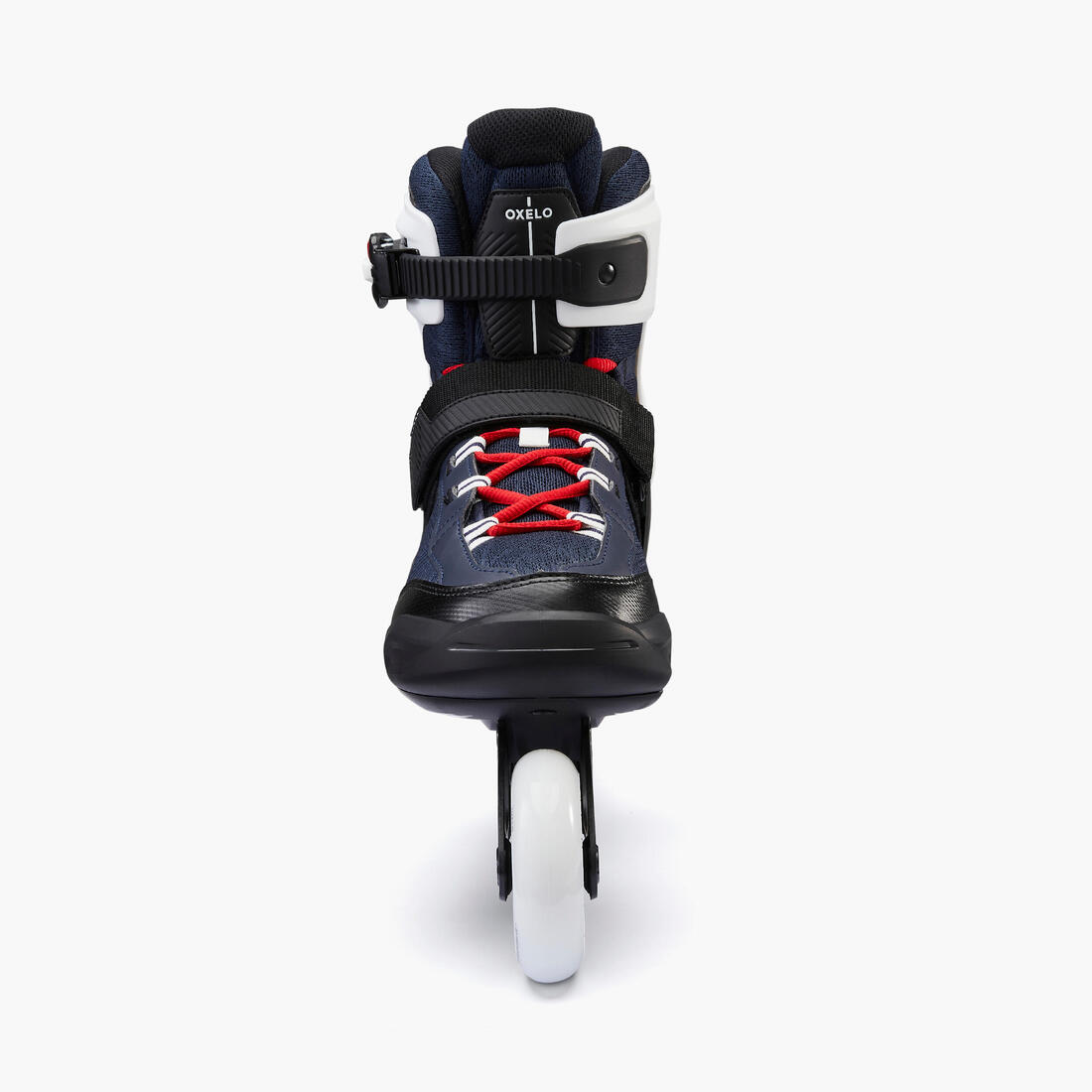 Roller fitness adulte fit500 bleu rouge