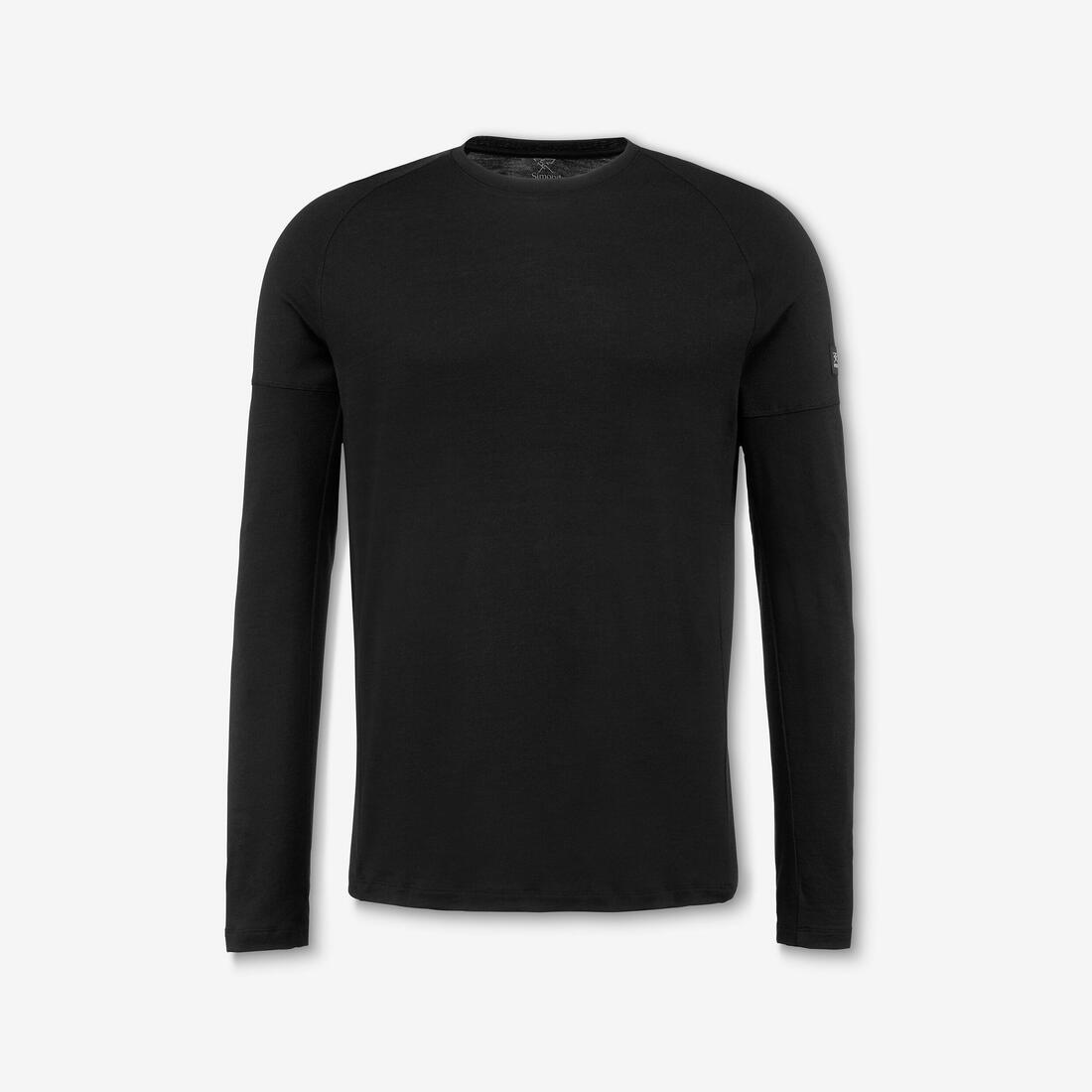 T-shirt 100% laine mérinos manche longue - mt500 - homme