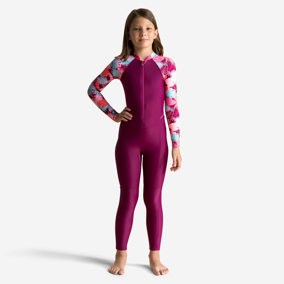 Combinaison de Natation Combi Swim Corail