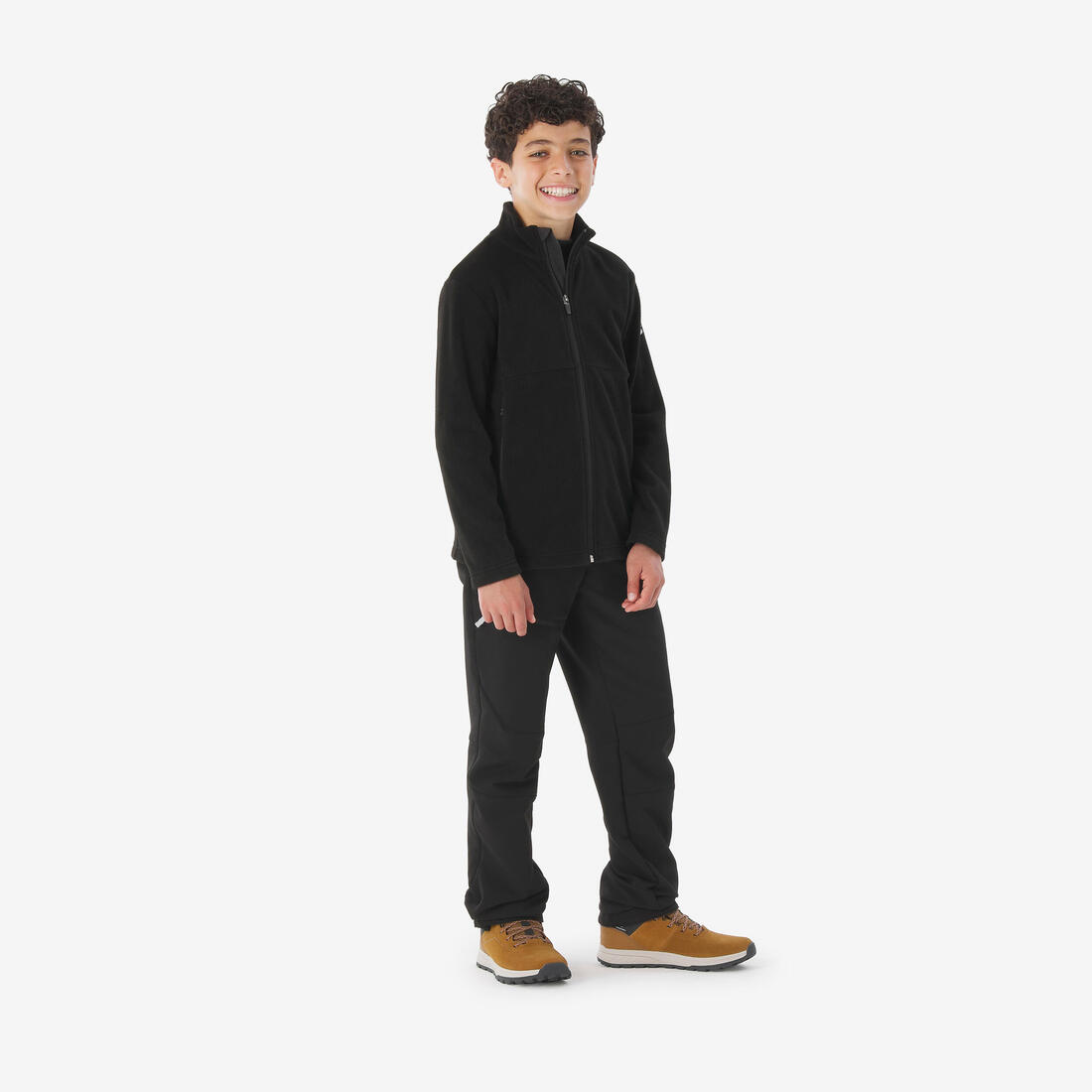 Veste polaire de randonnée enfant 7-15 ans, MH500 zip