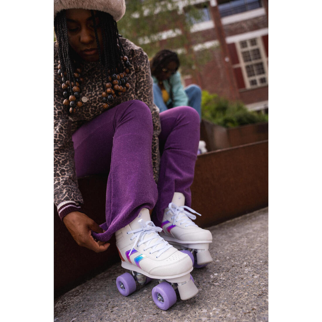 Patin à roulettes enfant QUAD 100 JR