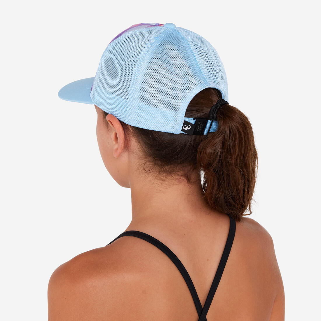 Casquette trucker surf Junior - Posy bleue