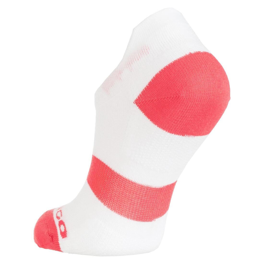 CHAUSSETTES TENNIS ENFANT BASSES ARTENGO RS 160 GRIS LOT DE 3