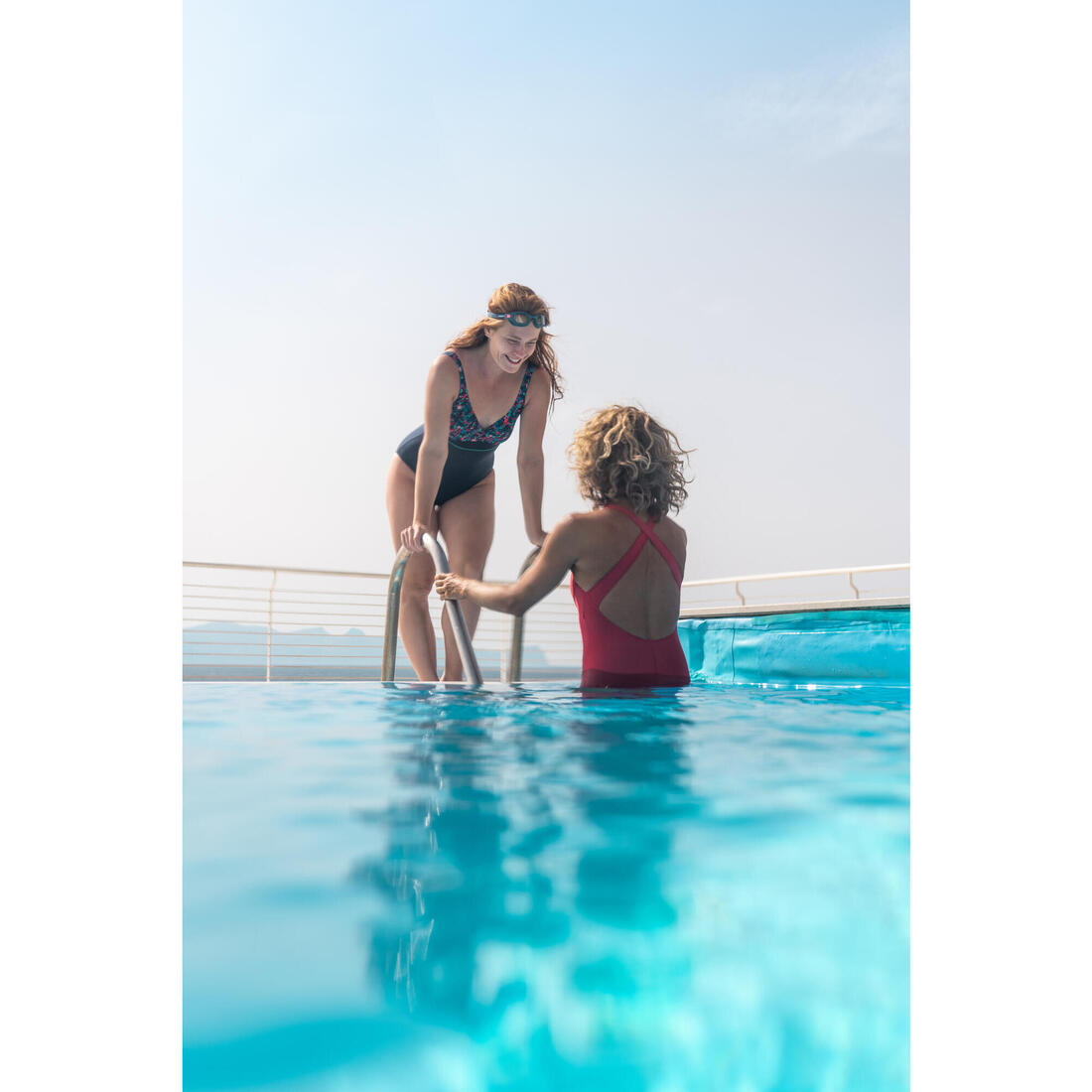 Maillot de Bain Gainant Femme 1 Pièce Kaipearl Triki Leo Noir