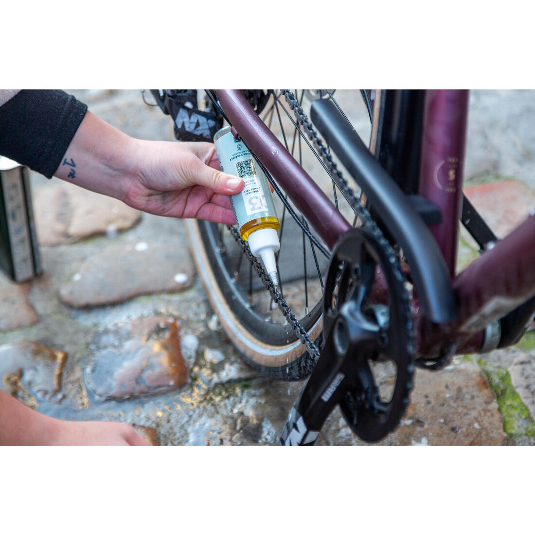 Lubrifiant chaine velo temps sec - 100ml