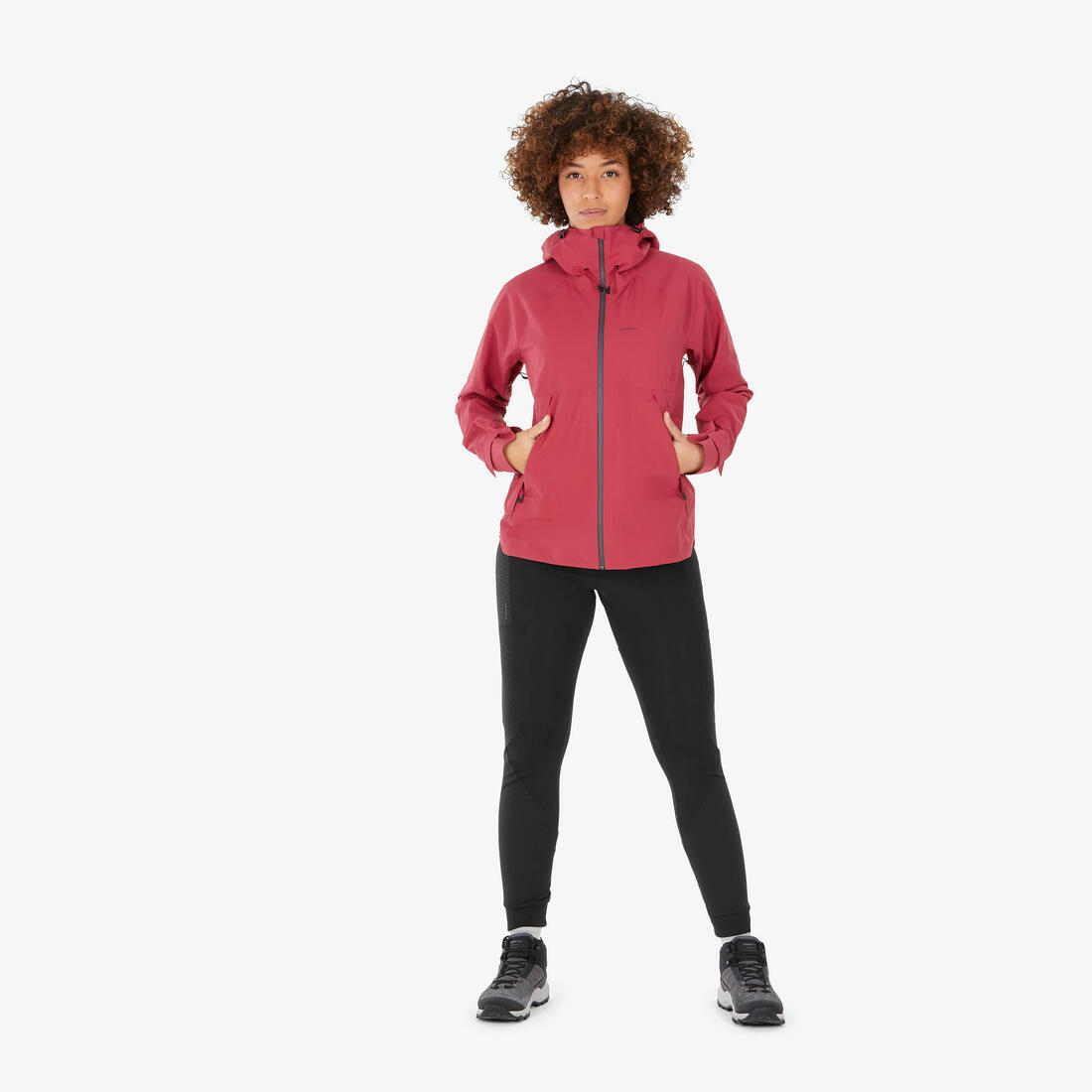 Veste de randonnée montagne imperméable femme, MH500