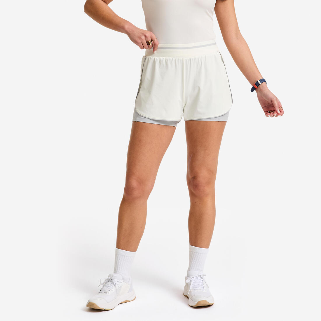 Short double couche femme