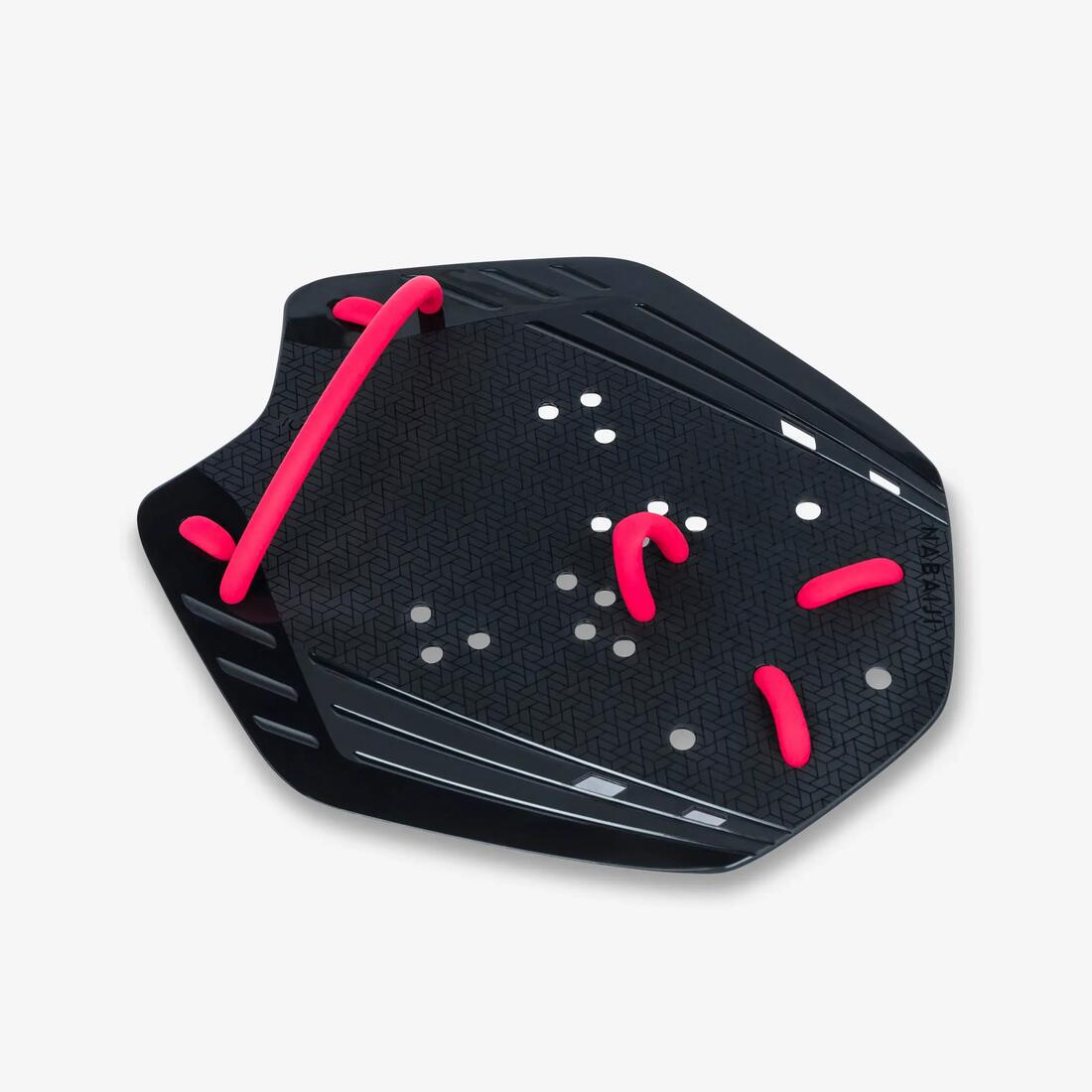 Plaquettes de  natation  900 xl noir rouge