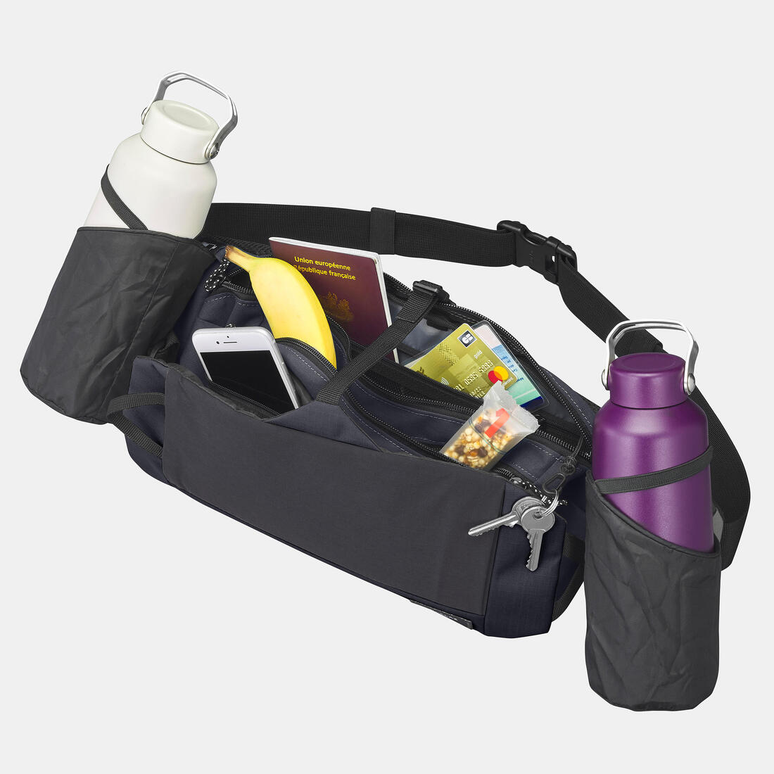 Banane de voyage 7L, Travel 500 noir