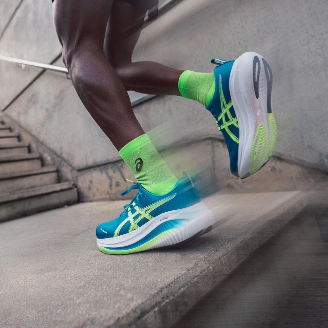 Chaussures de running homme, Asics Gel Ziruss 9 Bleu et