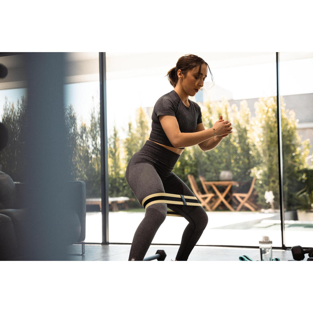 Legging poche téléphone taille haute Fitness Seamless