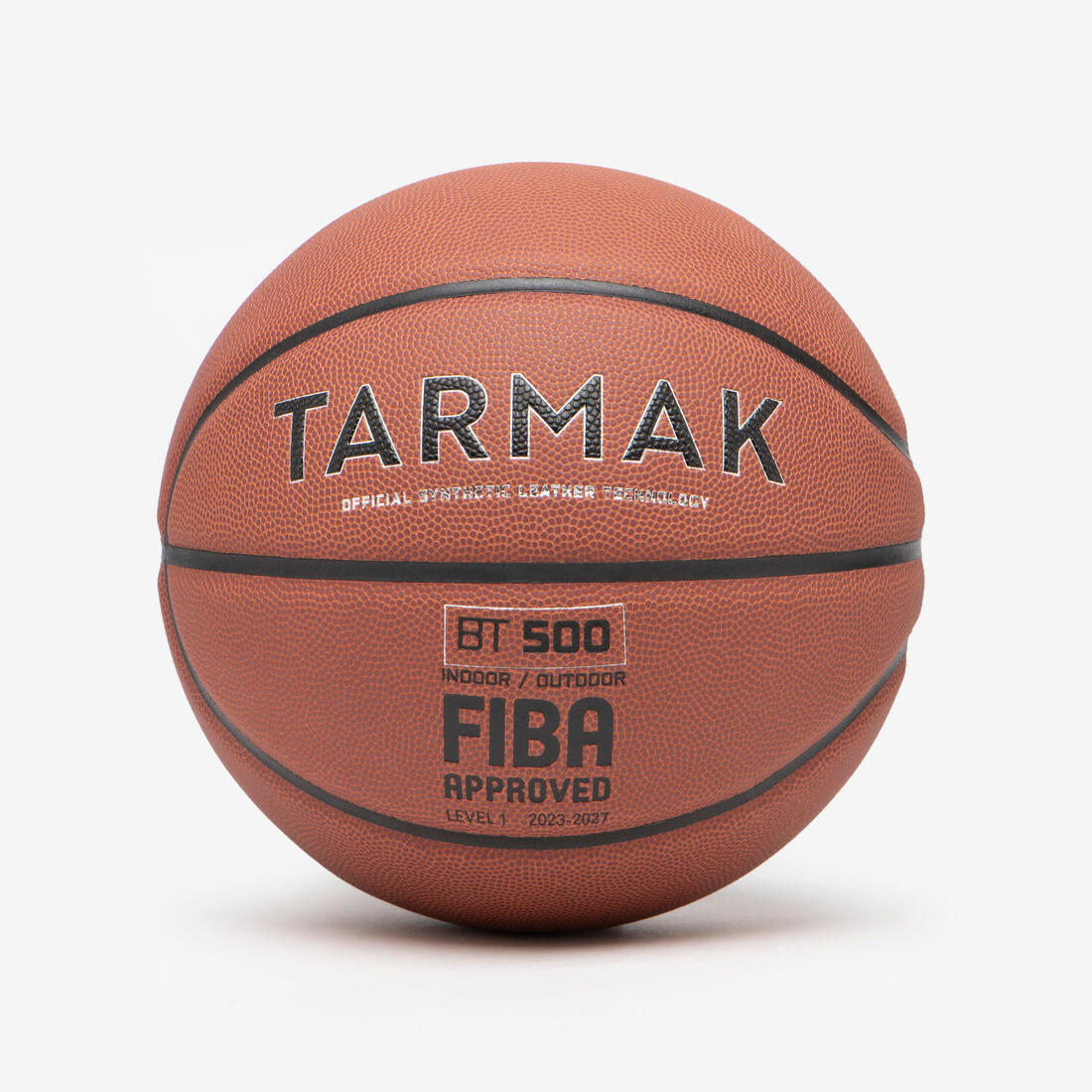 Ballon de basketball taille 7 - bt500 fiba