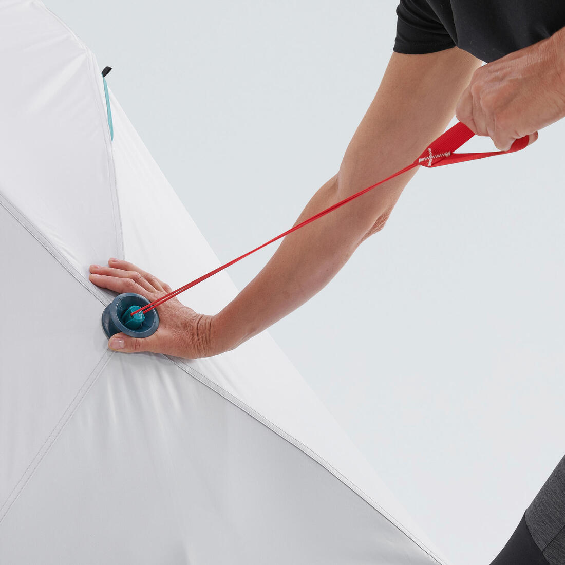 Tente de camping instantanée 2 places, 2 Seconds easy Fresh & Black