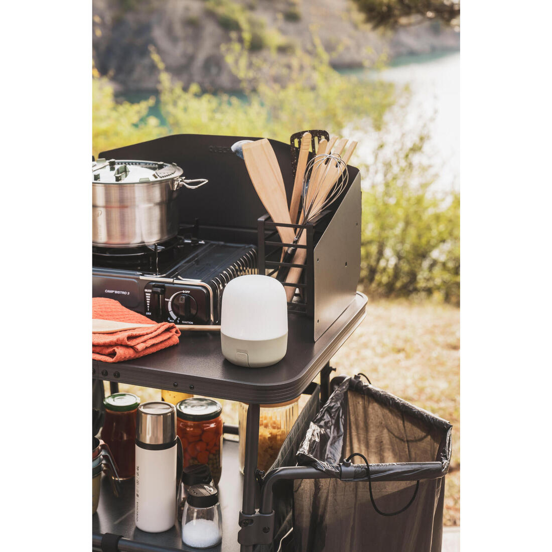 Meuble cuisine de camping S, pliable et  compact
