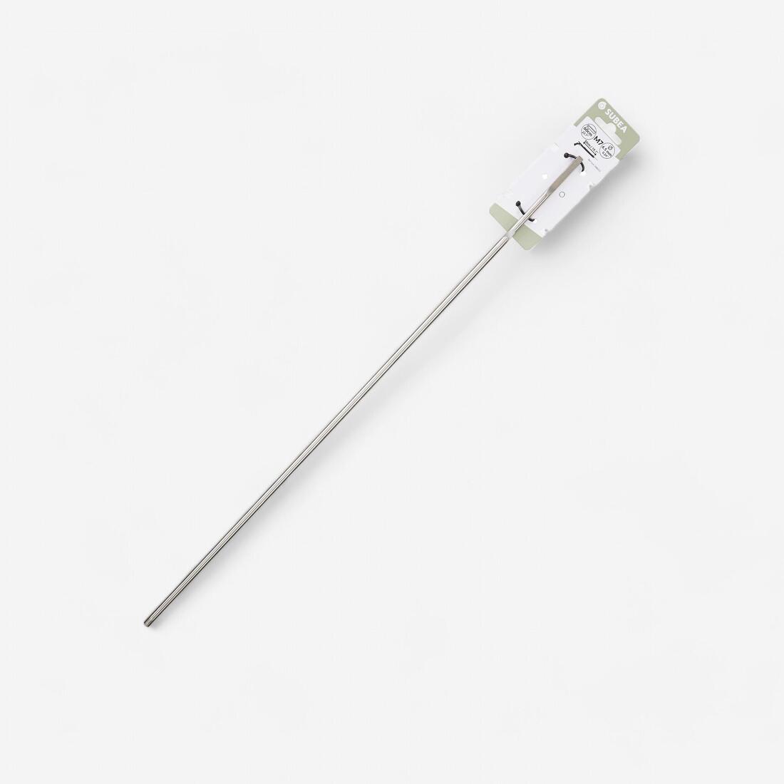 Fleche vis inox m7 ø6,5mm 75cm pour arbalète de 50 cm de chasse sous-marine