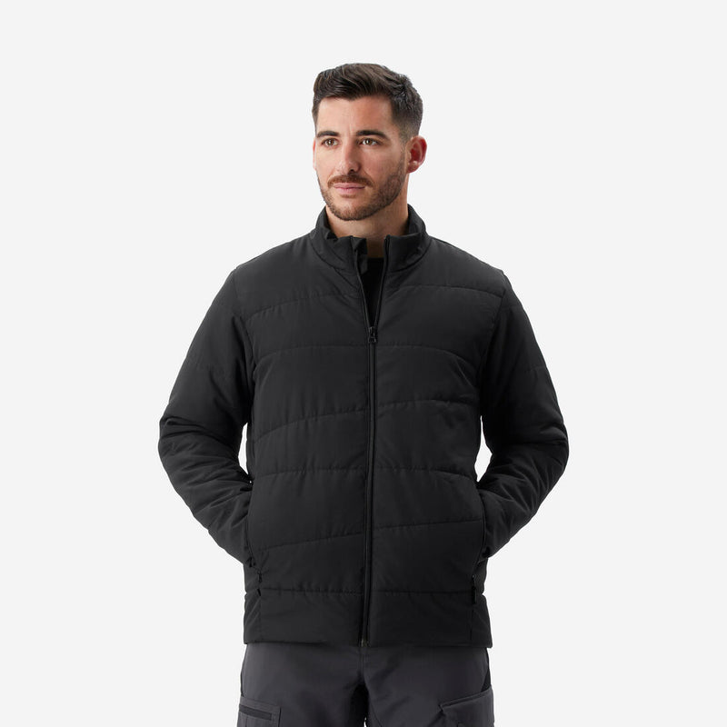 Doudoune de trek synthétique homme, MT50 0°C noir