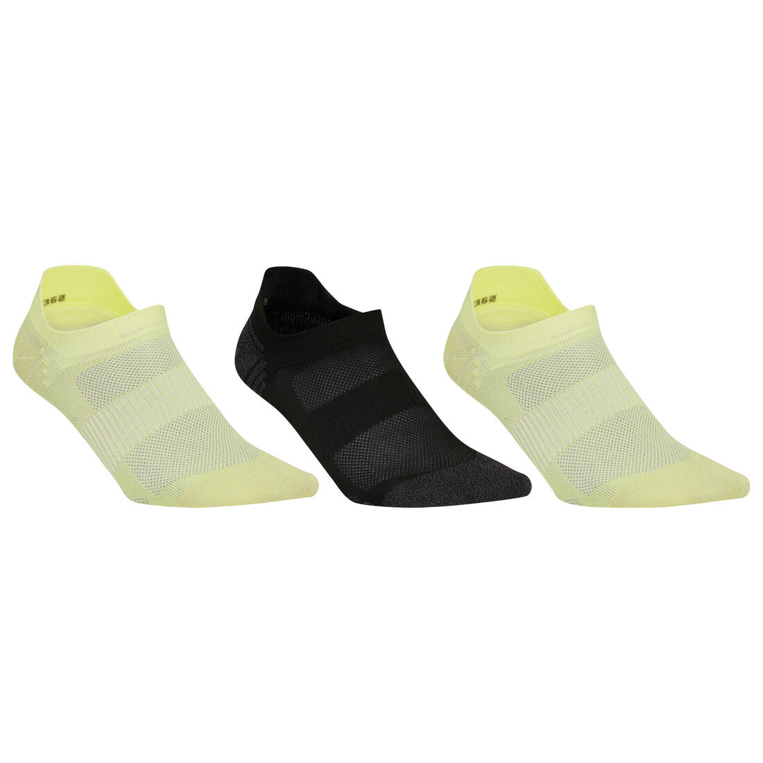 Chaussettes marche sportive/nordique WS 500 Invisible Fresh rouge / orange /bleu