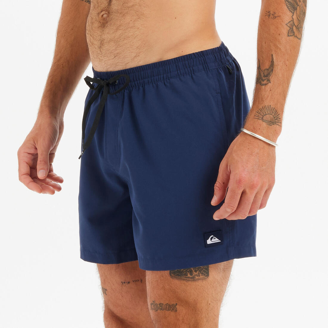 Short de bain court homme - Volley bleu marine