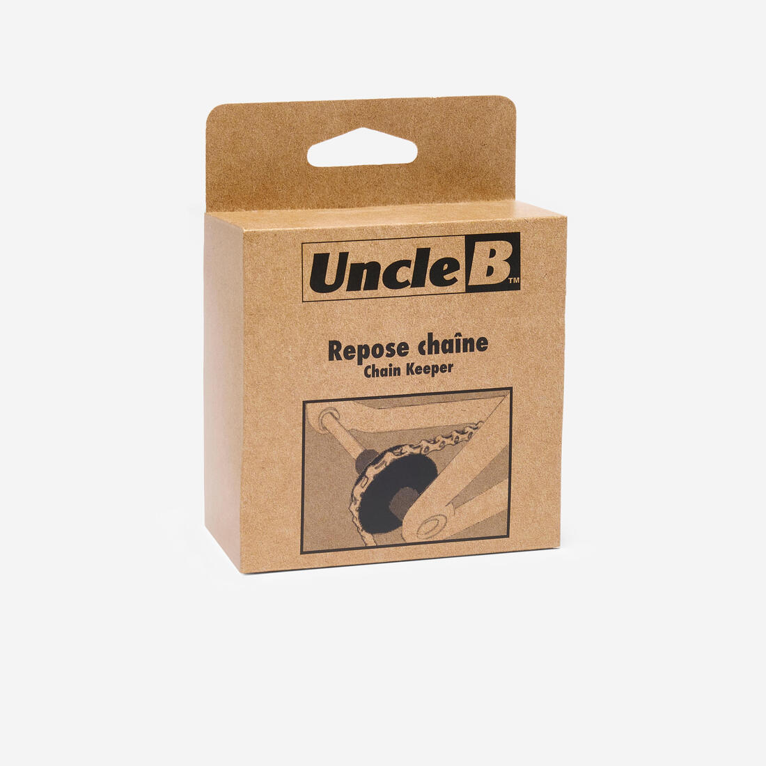 Repose chaîne axe traversant 12 mm pour l'entretien et le transport du vélo