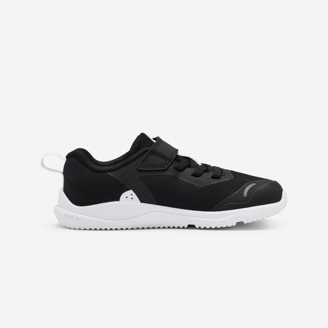 Chaussures Barefoot à scratch respirantes enfant, Stepper Sporty violet et