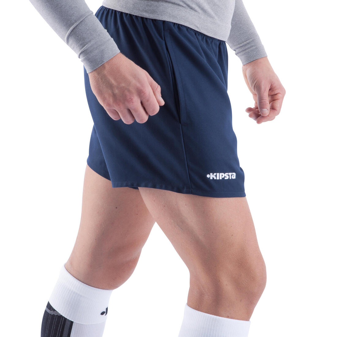 Short rugby adulte avec poches r100