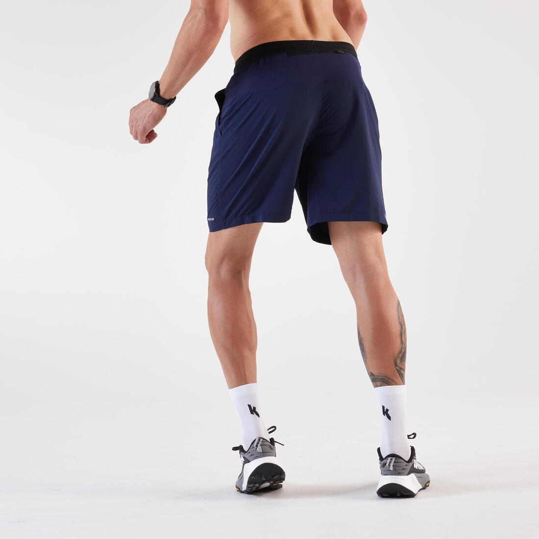 Short de running homme - kiprun run 500 dry