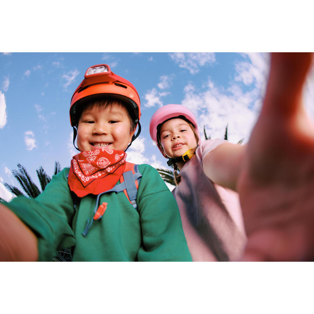 Casque velo enfant 47-55 cm, play 500