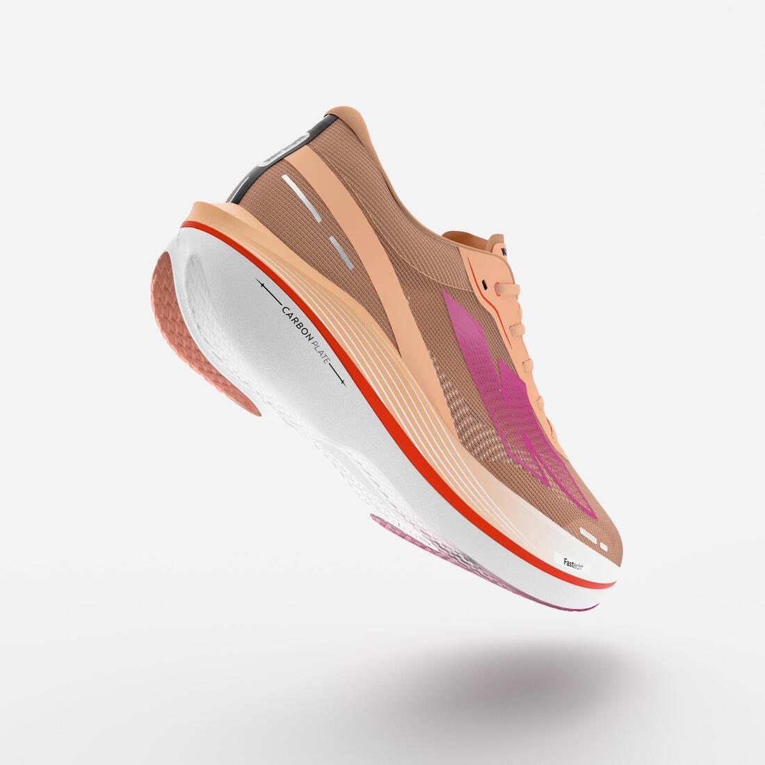 Chaussures de running avec plaque Carbone Femme, Kiprun Kipstorm Challenger CNY