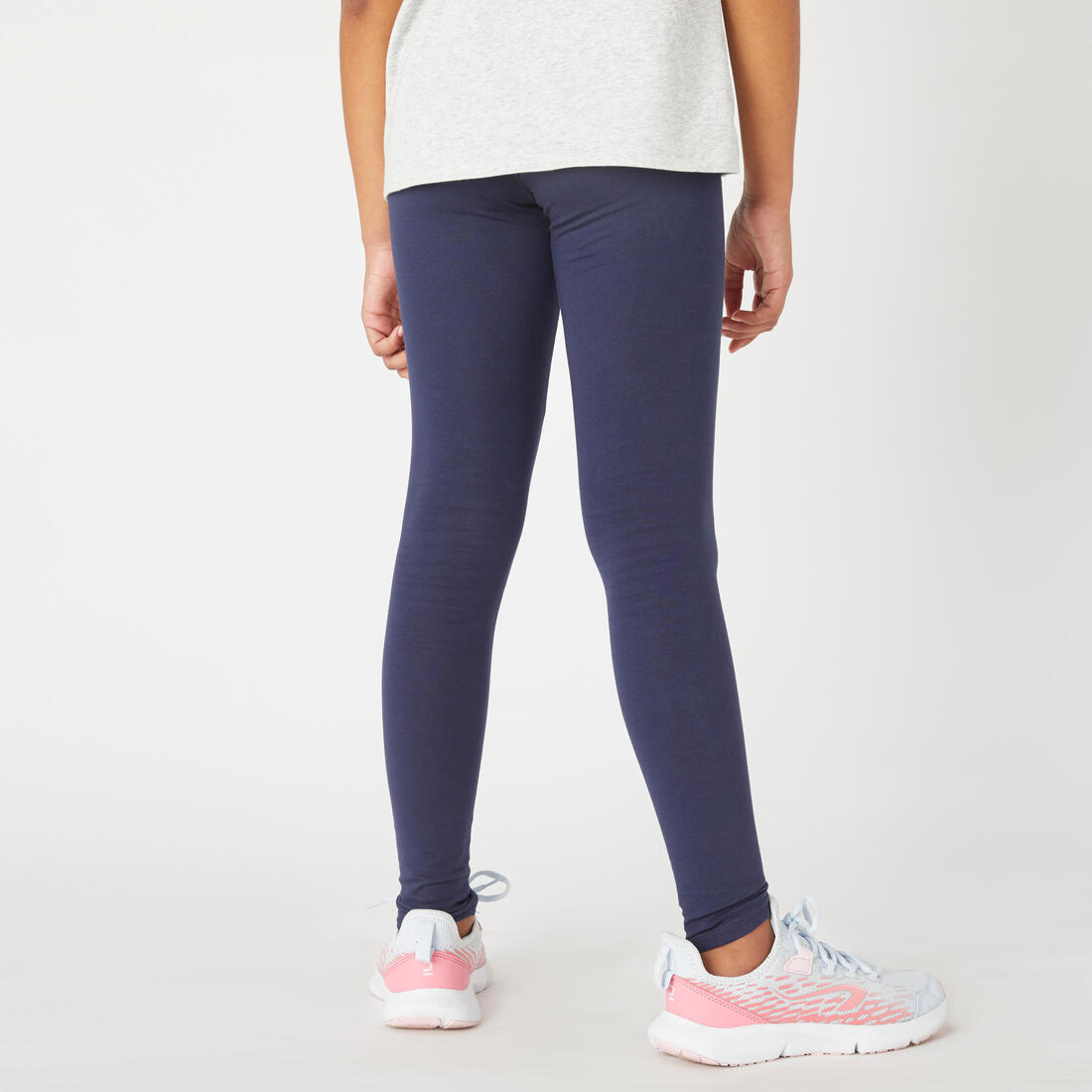 Legging fille coton - Basique noir