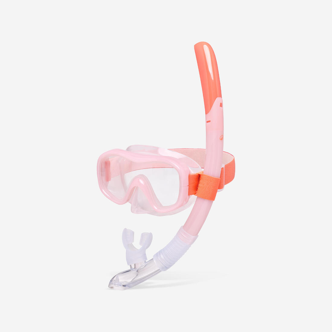 Kit plongée masque ANTI-BUÉE et tuba valve snorkeling, 100 adulte