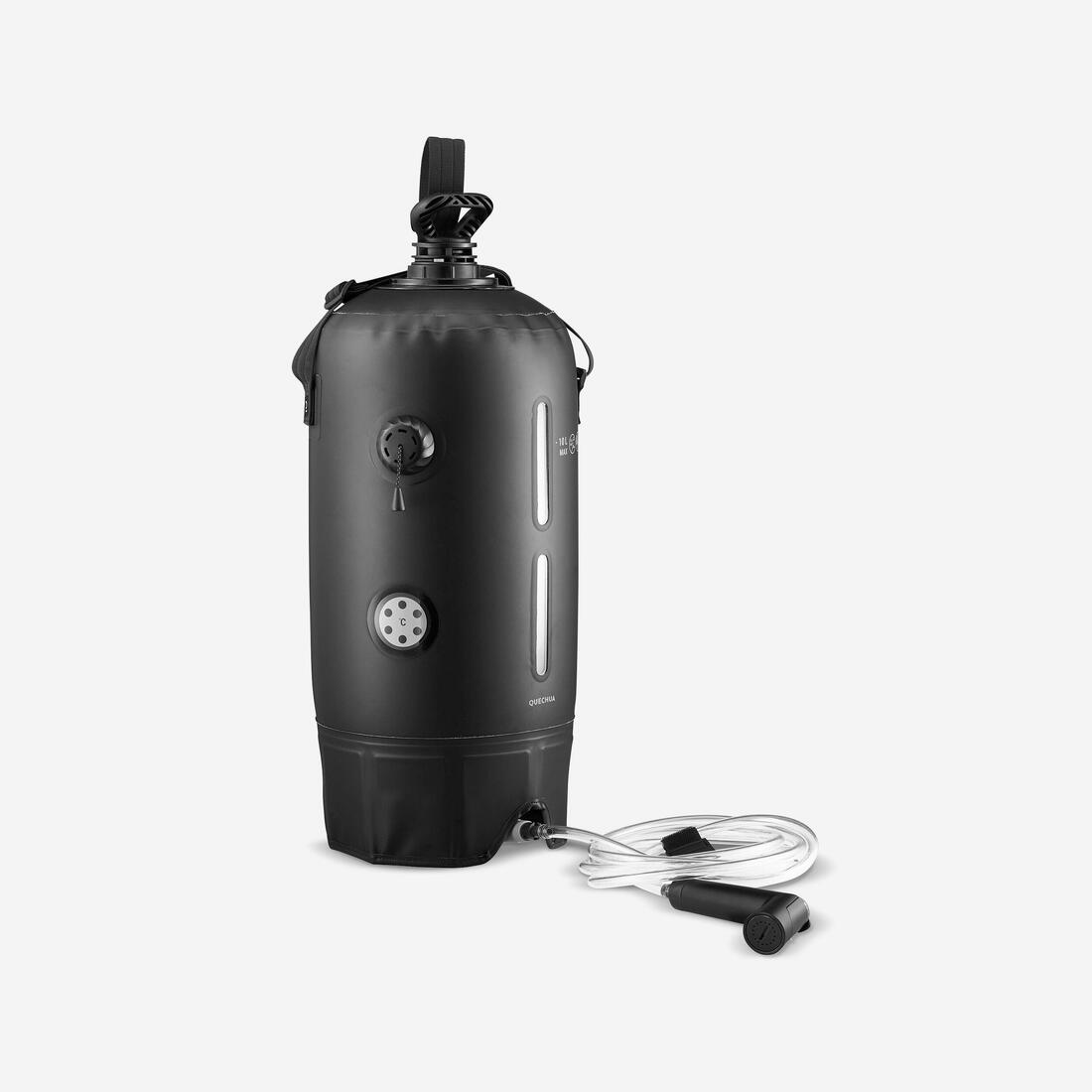 Douche pression solaire pour le camping - 10 litres