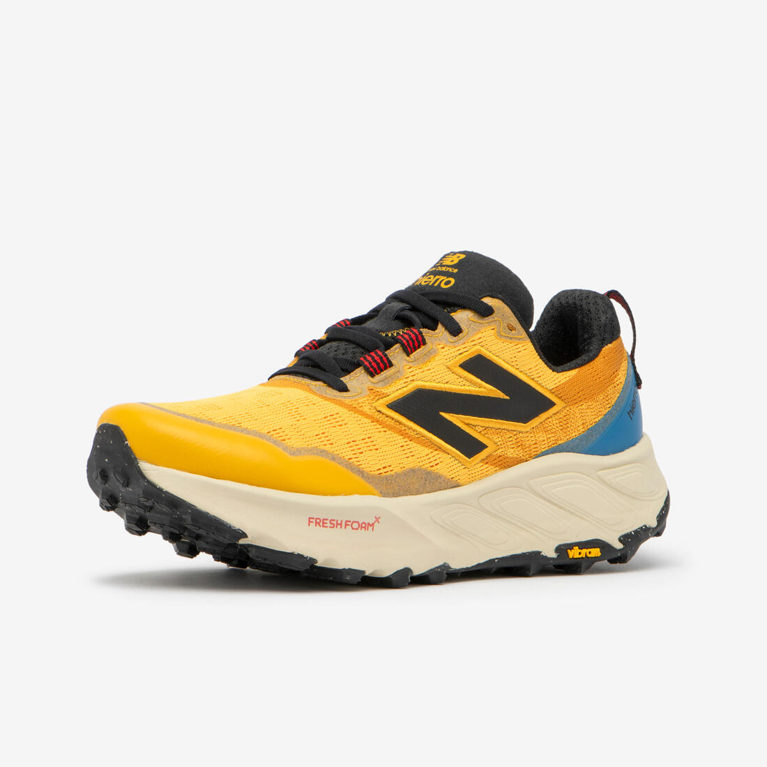 Chaussures de Trail Running Homme, New Balance Fresh Foam X Hierro V9 Jaune