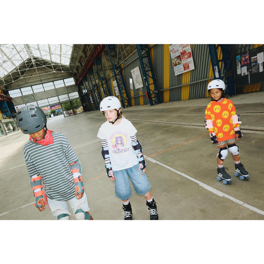 Patin à roulettes enfant QUAD 100 JR