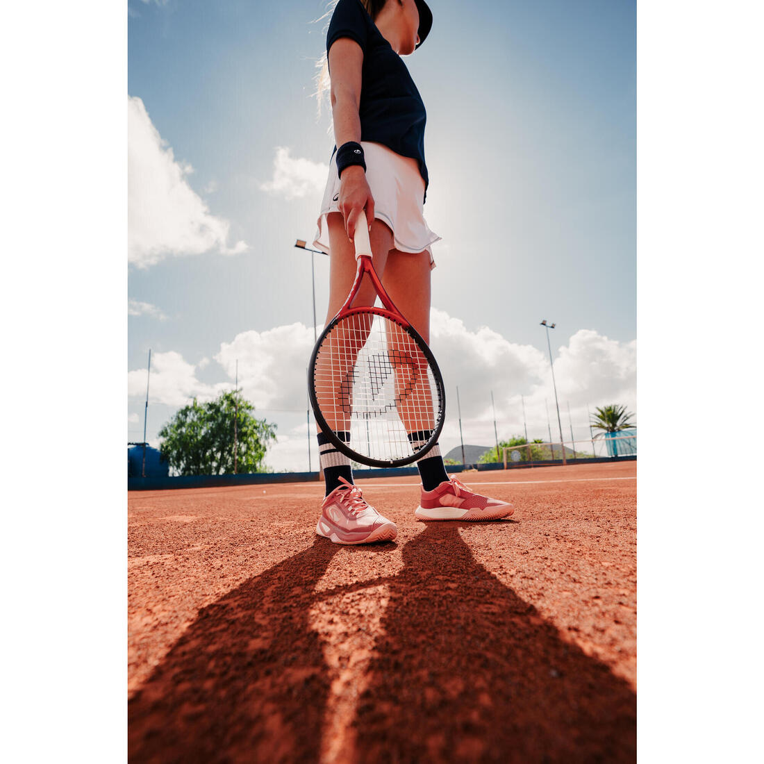 Raquette de tennis adulte, Kuikma Power Team 280g Orange