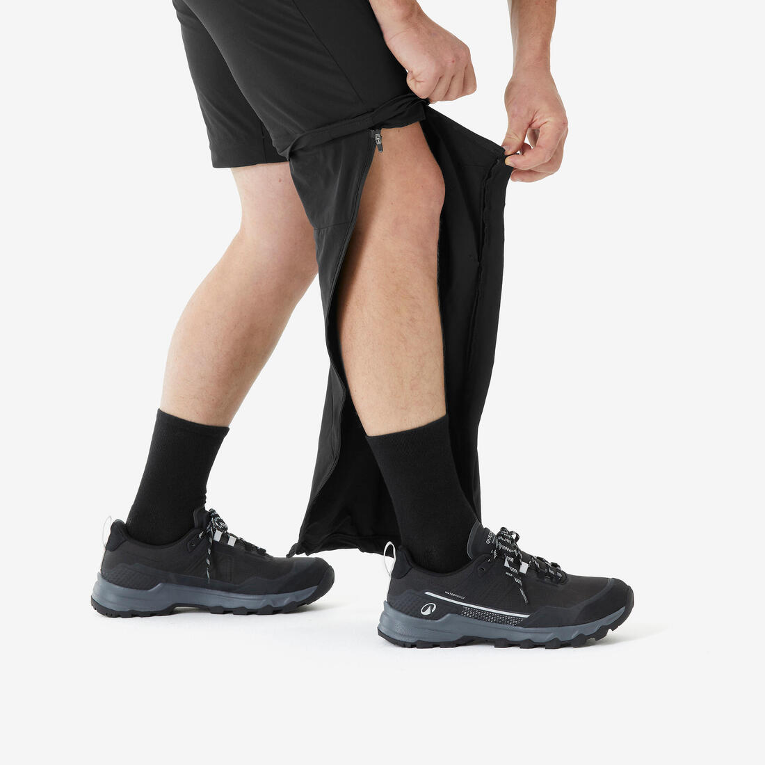 Pantalon modulable de randonnée homme, MH500