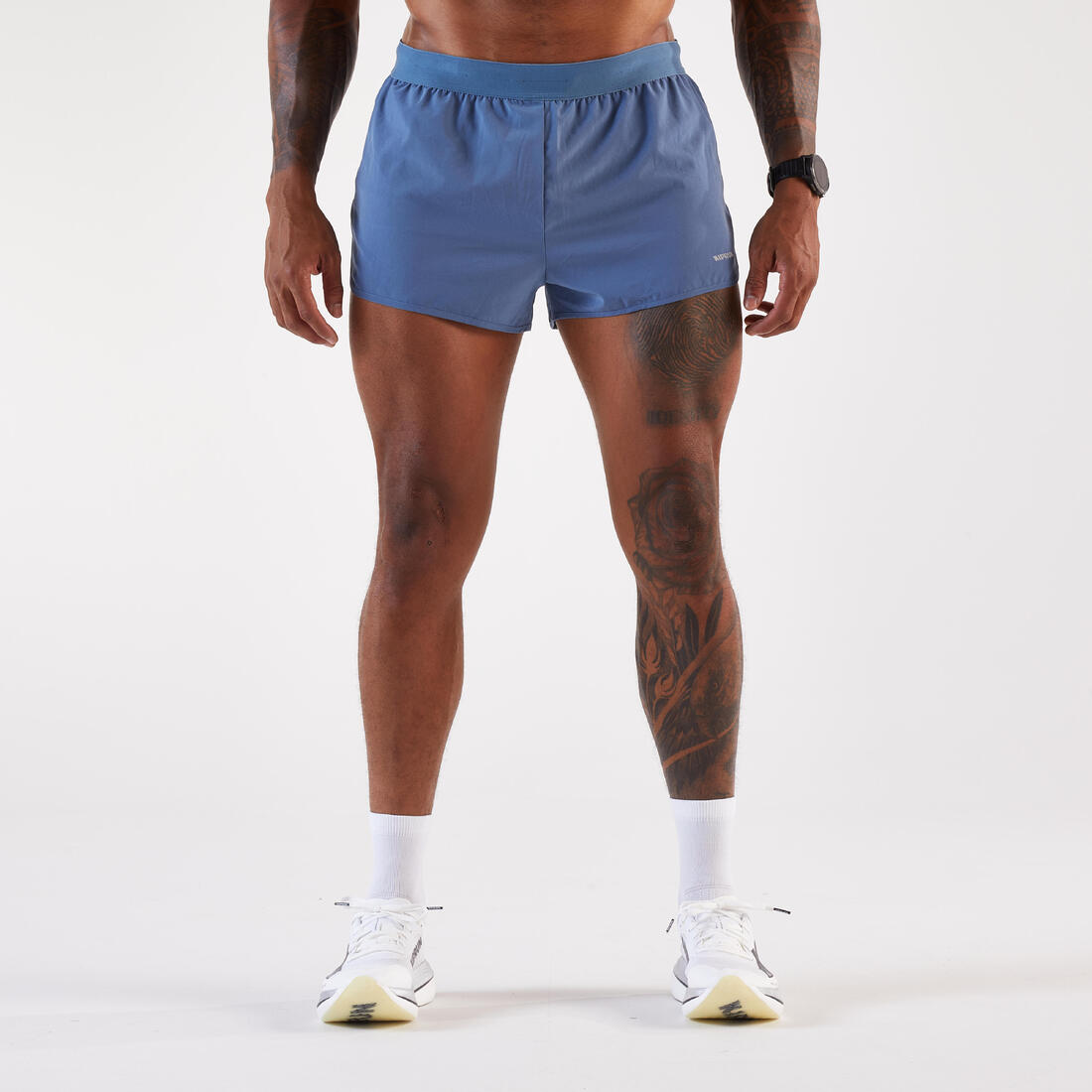 Short de running homme - Kiprun run 500 confort split